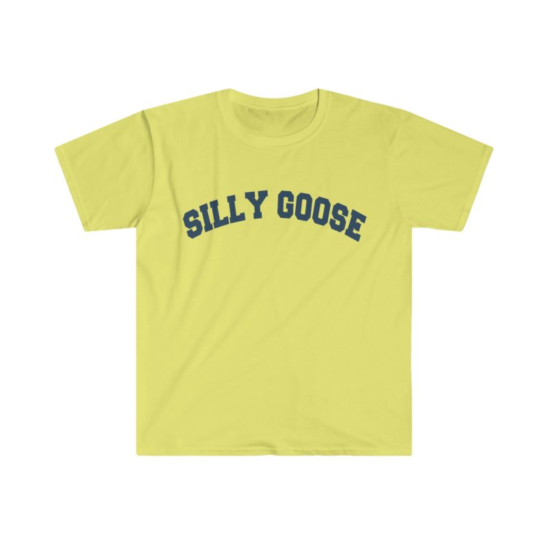 Silly Goose Varsity Style Funny Meme T-Shirt