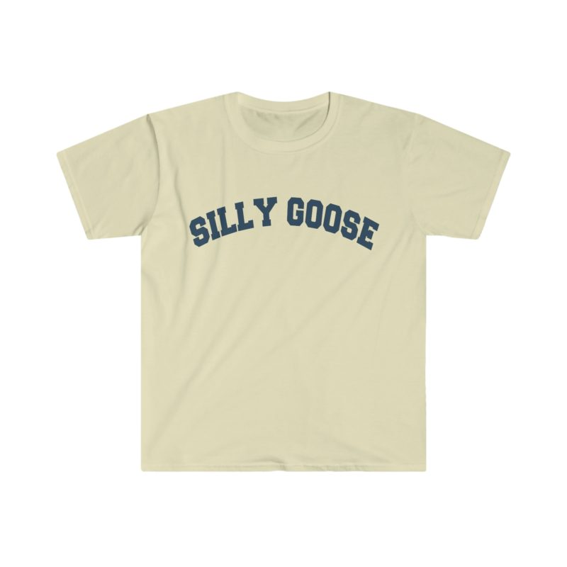 Silly Goose Varsity Style Funny Meme T-Shirt