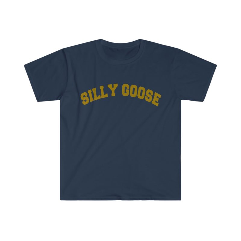 Silly Goose Varsity Style Funny Meme T-Shirt