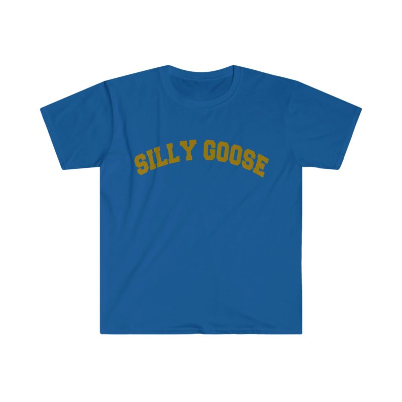 Silly Goose Varsity Style Funny Meme T-Shirt