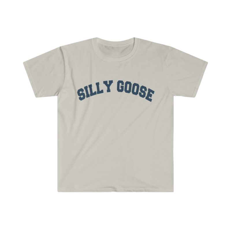 Silly Goose Varsity Style Funny Meme T-Shirt