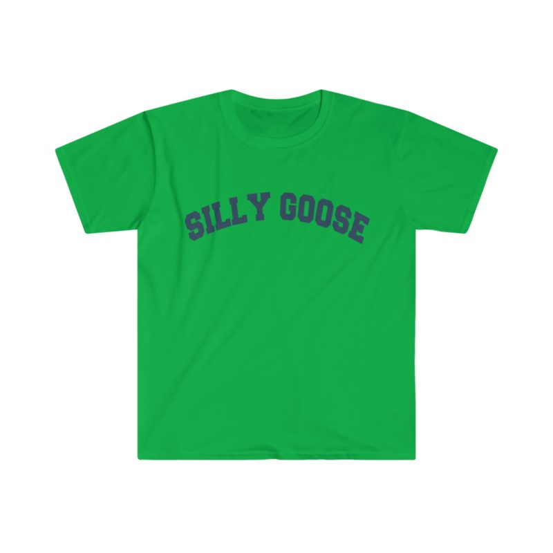 Silly Goose Varsity Style Funny Meme T-Shirt