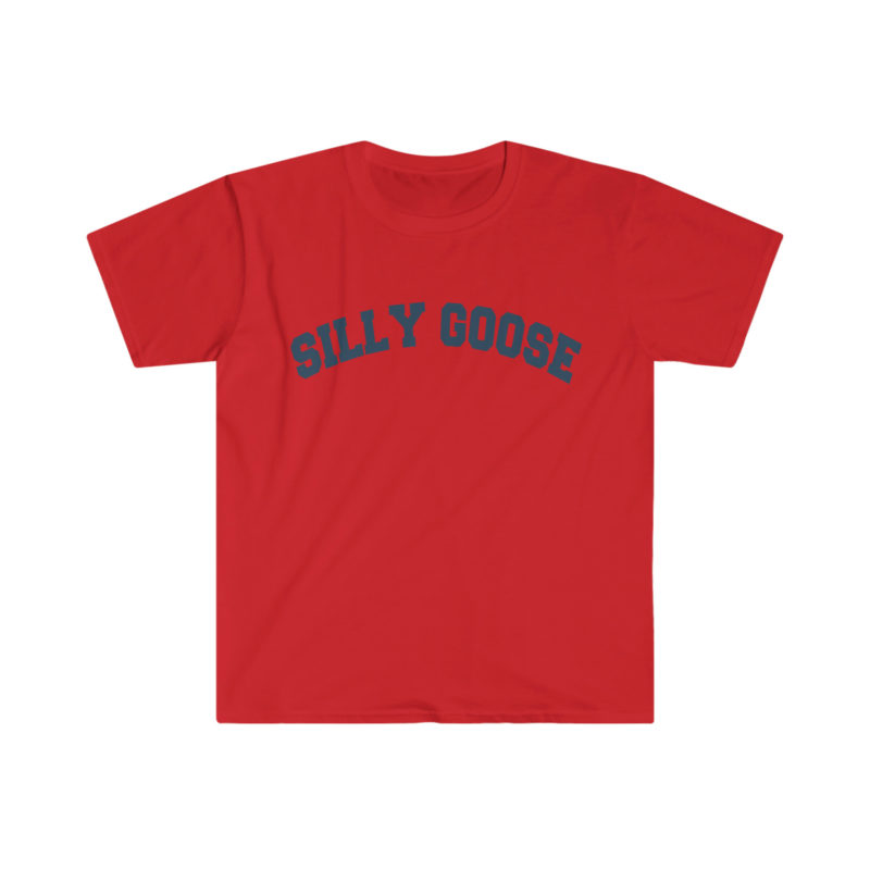 Silly Goose Varsity Style Funny Meme T-Shirt