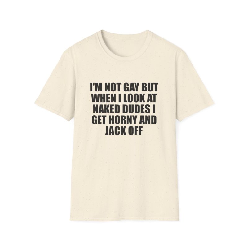 Funny Meme T-Shirt: I'm Not Gay, but I Appreciate a Good Joke and Have a Sense of Humor