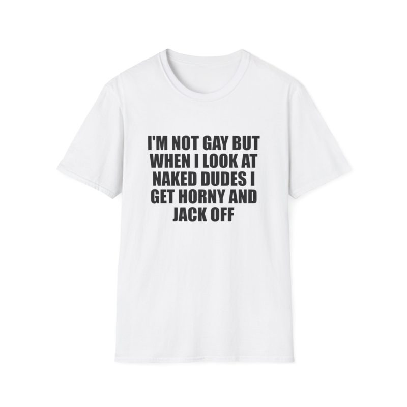 Funny Meme T-Shirt: I'm Not Gay, but I Appreciate a Good Joke and Have a Sense of Humor