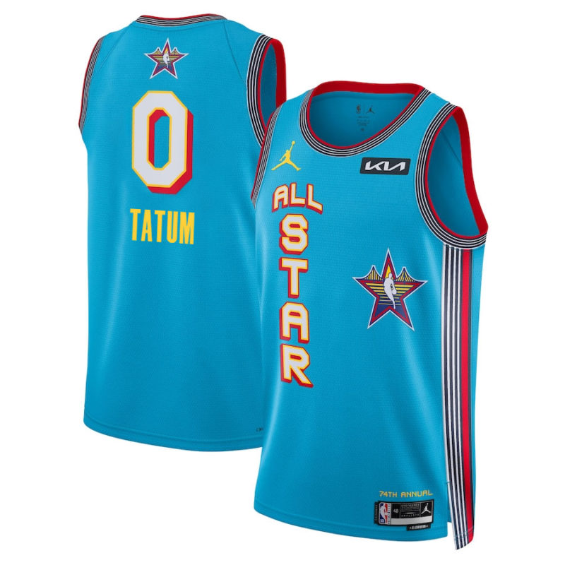 Jayson Tatum 0 All-Stars 2025 Edition Stitched Jersey– Light Blue