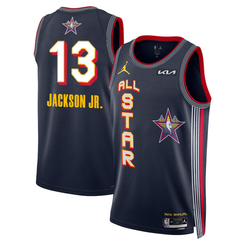 Jaren Jackson Jr. 13 All-Stars 2025 Edition Stitched Jersey– Navy