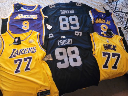 Luka Doncic Gold Stitched Jersey- Icon Edition photo review