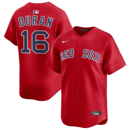 Boston Red Sox Jarren Duran Red Stitched Jersey