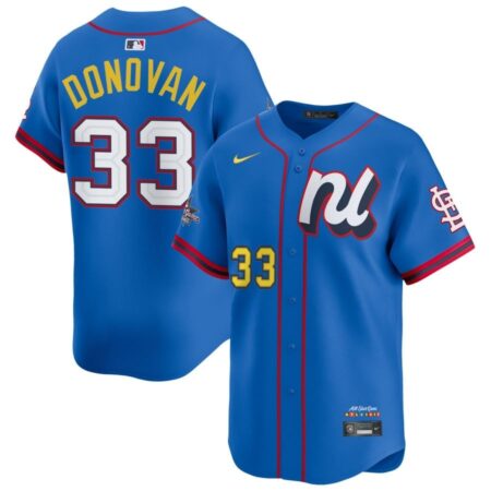 Brendan Donovan National League Blue 2025 All-Star Jersey Stitched