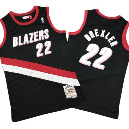 Clyde Drexler Portland Trail Blazers 1991-92 Hardwood Classics Swingman Jersey – Black