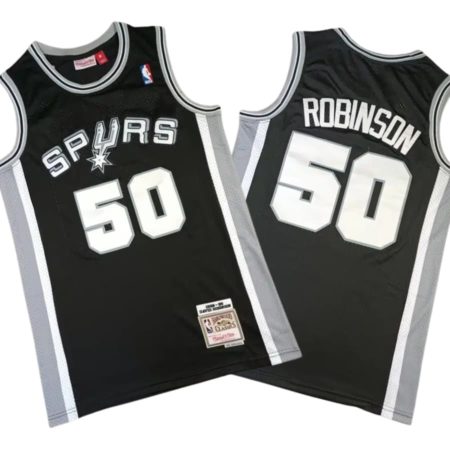 David Robinson San Antonio Spurs 1998-99 Black Jersey