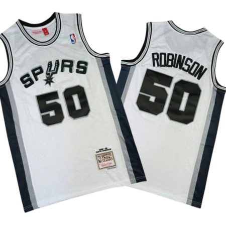 David Robinson San Antonio Spurs 1998-99 White Jersey