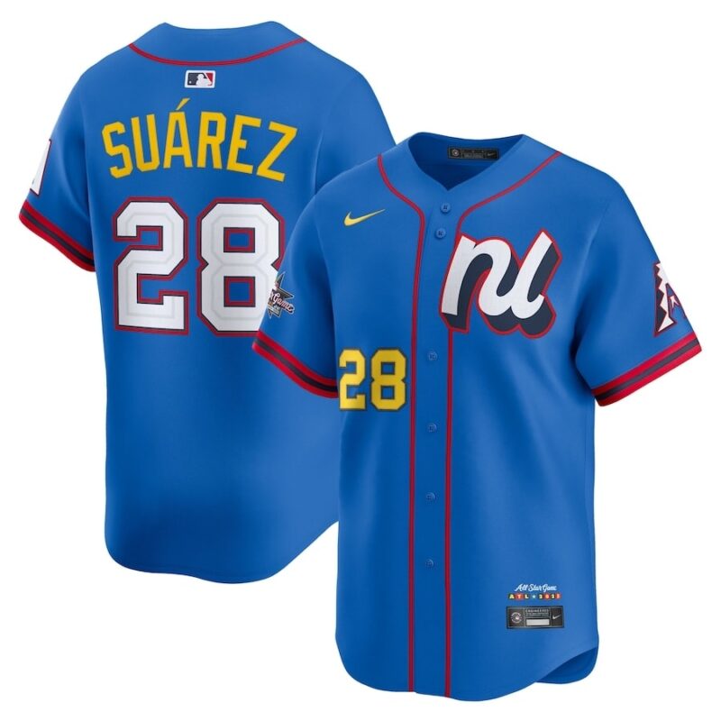 Eugenio Suárez National League Blue 2025 All-Star Jersey Stitched