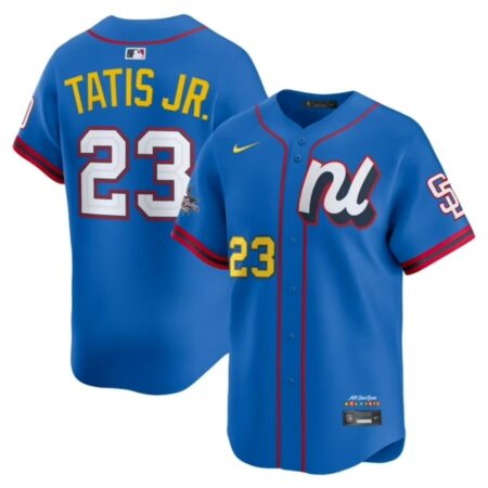 Fernando Tatis Jr. National League Blue 2025 All-Star Jersey Stitched
