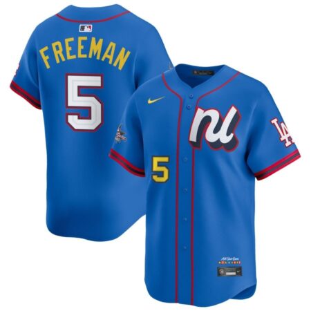 Freddie Freeman National League Blue 2025 All-Star Jersey Stitched