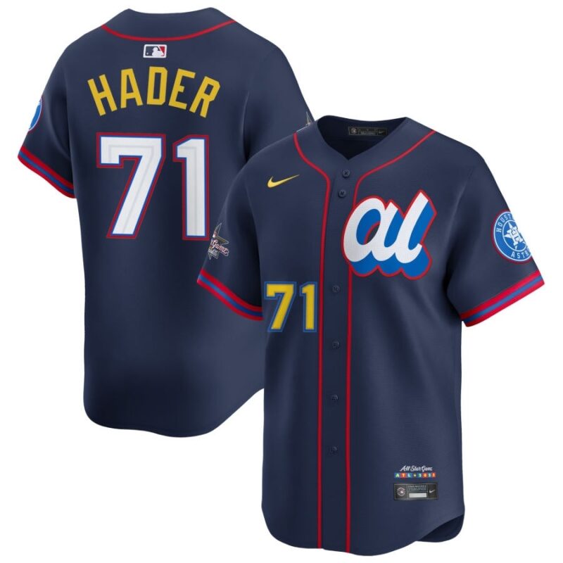 Josh Hader American League Navy 2025 All-Star Jersey Stitched