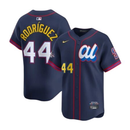 Julio Rodríguez American League Navy 2025 All-Star Jersey Stitched