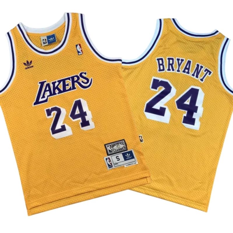 Kobe Bryant 24 Lakers Hardwood Classics Swingman Stitched Jersey