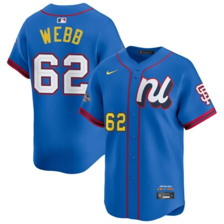 Logan Webb National League Blue 2025 All-Star Jersey Stitched
