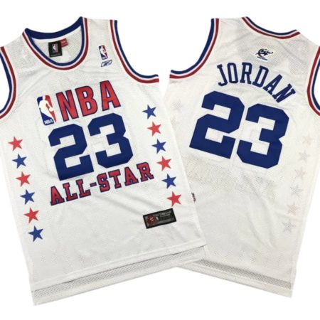 Michael Jordan 23 All-Star East 1988 White Jersey