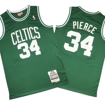 Paul Pierce 34 Boston Celtics Green Hardwood Classics Jersey