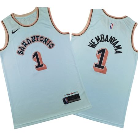 San Antonio Spurs Nike City Edition Swingman Jersey - Victor Wembanyama