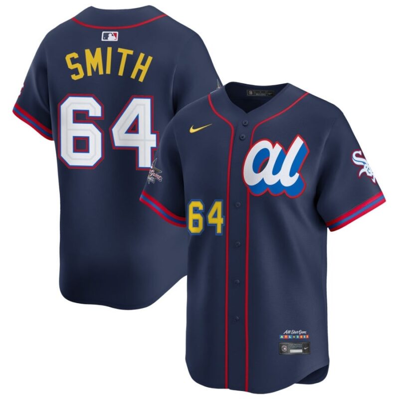 Shane Smith American League Navy 2025 All-Star Jersey Stitched