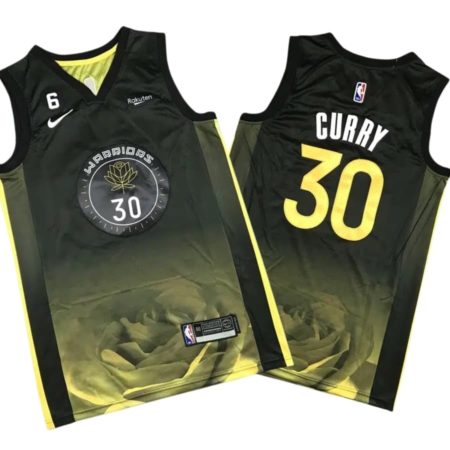 Stephen Curry 30 Golden State Warriors Black 2022-23 City Edition Swingman Jersey