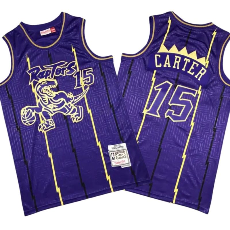 Vince Carter #15 Toronto Raptors Purple Mouse Limited Edition Stitched Jersey