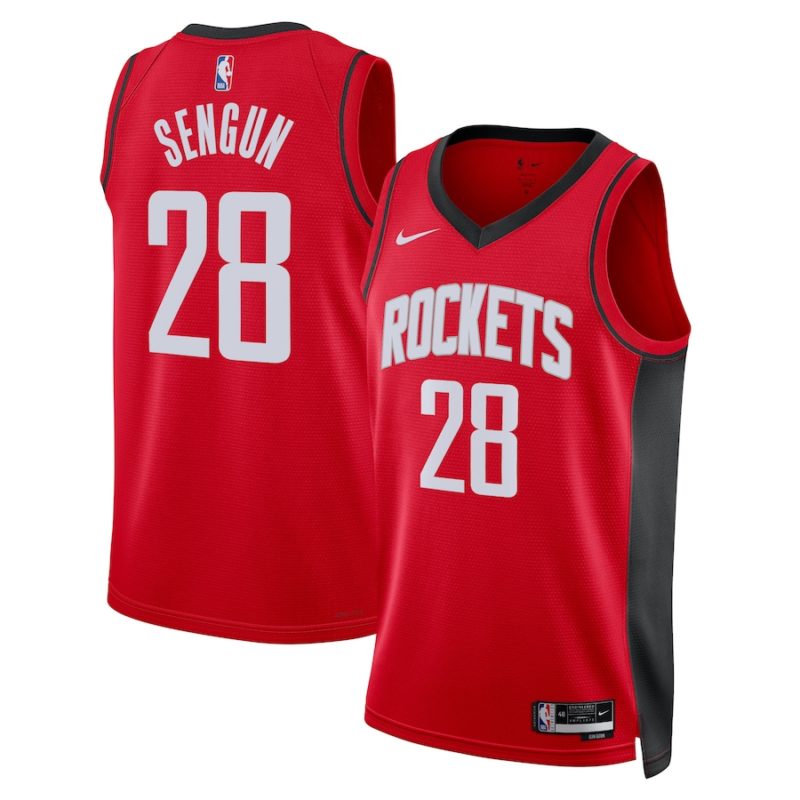 Alperen Sengun Houston Rockets Icon Edition Swingman Stitched Jersey - Red - Unisex