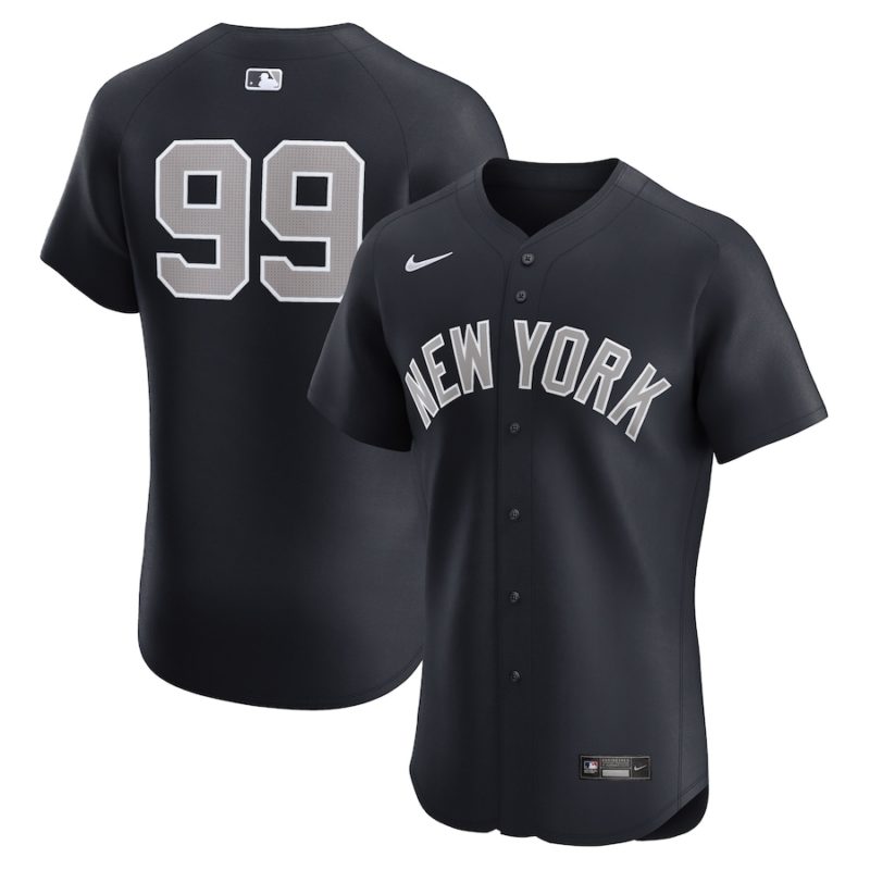 New York Yankees Aaron Judge Navy Alternate 1 Stitched Jersey