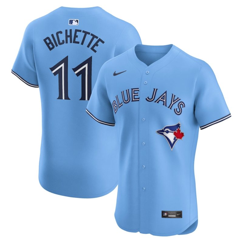 Toronto Blue Jays Bo Bichette Powder Blue Alternate Stitched Jersey