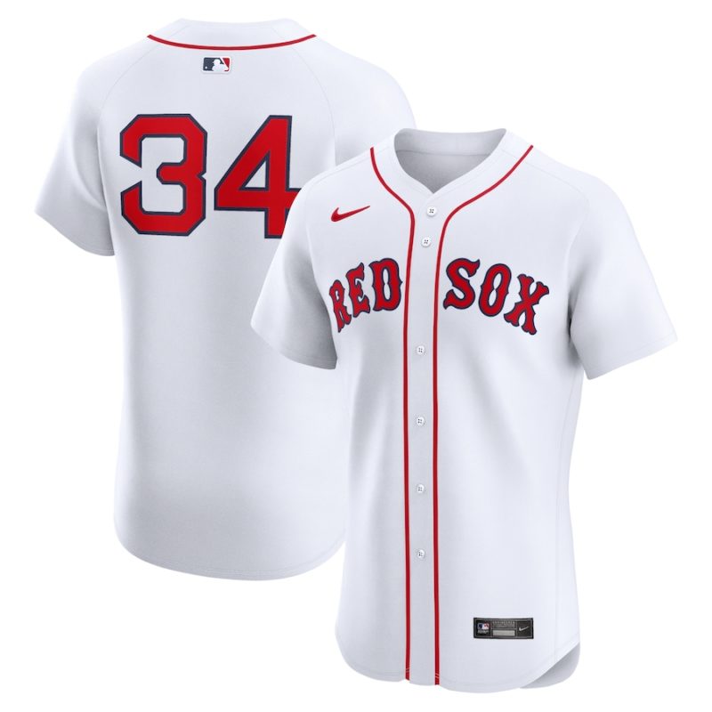 Boston Red Sox David Ortiz White Home Stitched Jersey