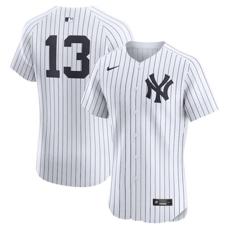 New York Yankees Jazz Chisholm Jr. White Home Stitched Jersey