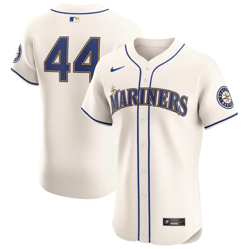 Seattle Mariners Julio Rodríguez Cream Alternate Stitched Jersey