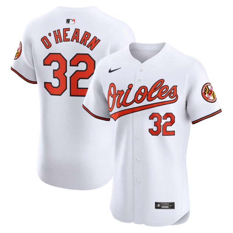 Baltimore Orioles Ryan O'Hearn White Home Stitched Jersey