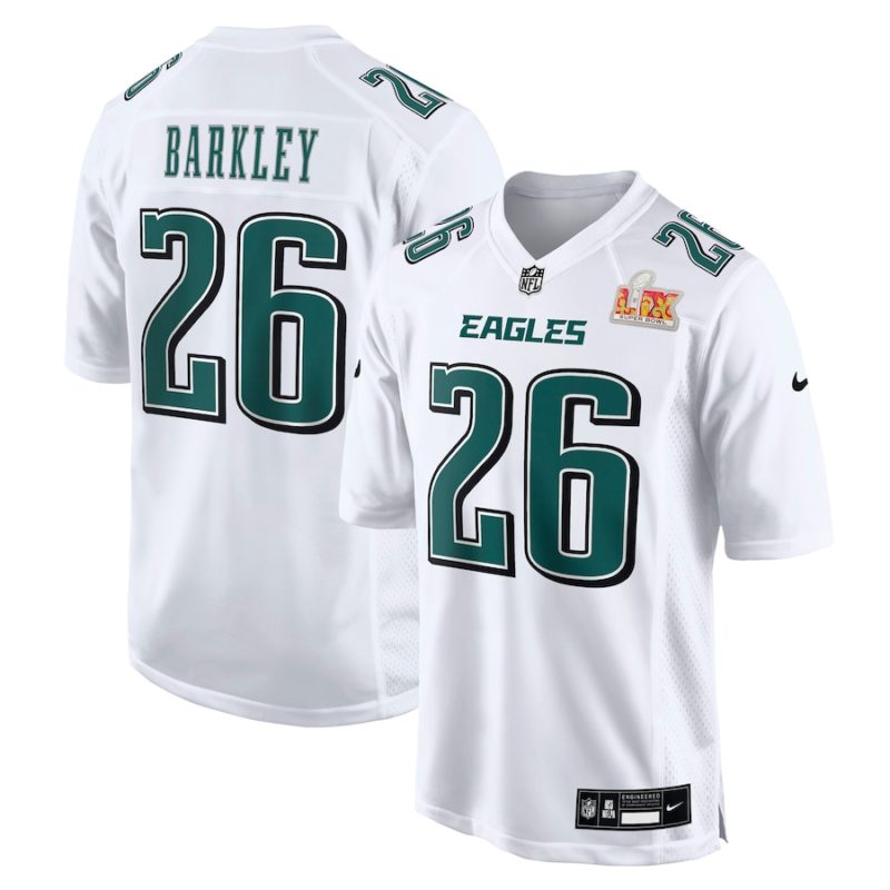 mens-nike-saquon-barkley-tundra-white-philadelphia-eagles-super-bowl-lix-fashion-game-player-jersey