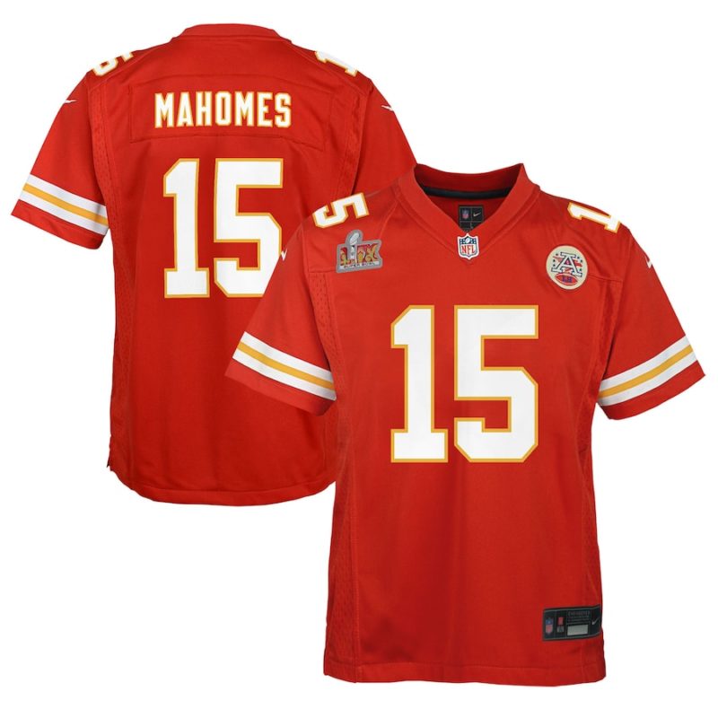 youth-nike-patrick-mahomes-red-kansas-city-chiefs-super-bowl-lix-game-player-jersey