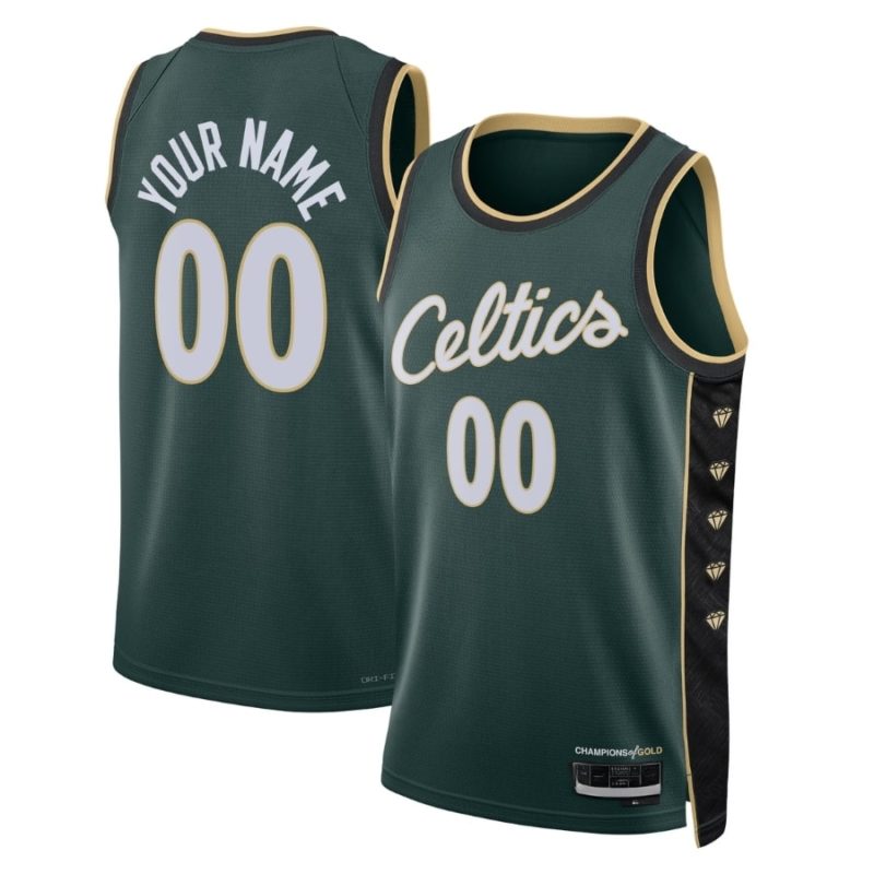 Boston Celtics 2022 City Edition Custom Jersey