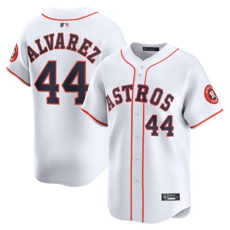 Houston Astros Yordan Alvarez White Jersey