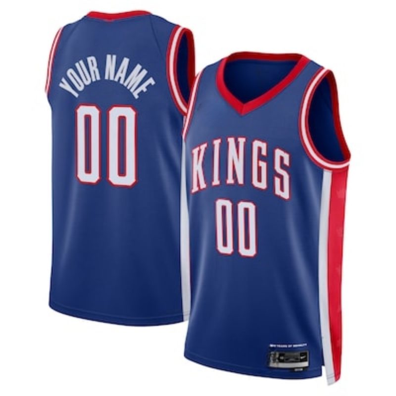 Sacramento Kings 2024 Custom City Edition Jersey Blue