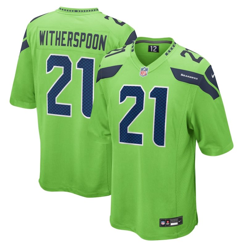 Seattle Seahawks Devon Witherspoon Green Jersey