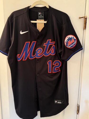 Mets Francisco Lindor Jersey Stitched Black photo review