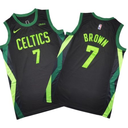Jaylen Brown Boston Celtics 2024 City Edition Swingman Jersey