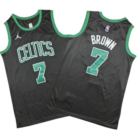 Jaylen Brown Boston Celtics Statement Edition Jersey - Black
