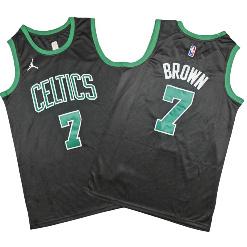 Jaylen Brown Boston Celtics Statement Edition Jersey - Black