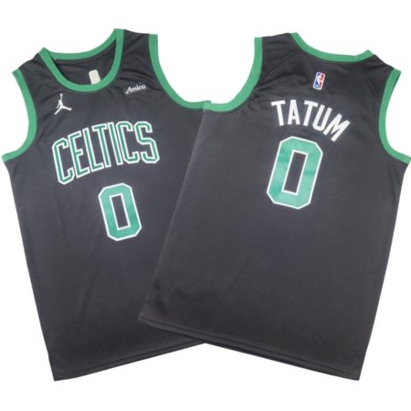 Jayson Tatum Boston Celtics Statement Edition Jersey - Black