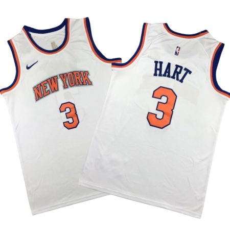Josh Hart New York Knicks Jersey Association Edition - White