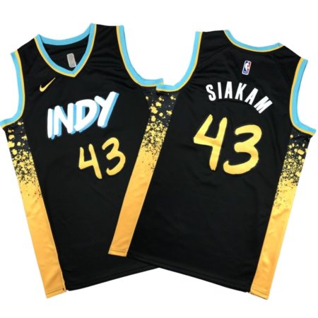 Pascal Siakam Indiana Pacers 2024-25 Jersey - City Edition - Black